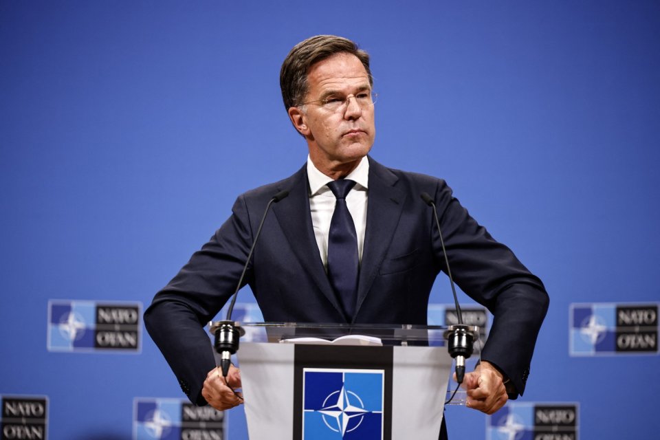 Mark Rutte, în cadrul conferinței de presă de astăzi, 12 septembrie 2025