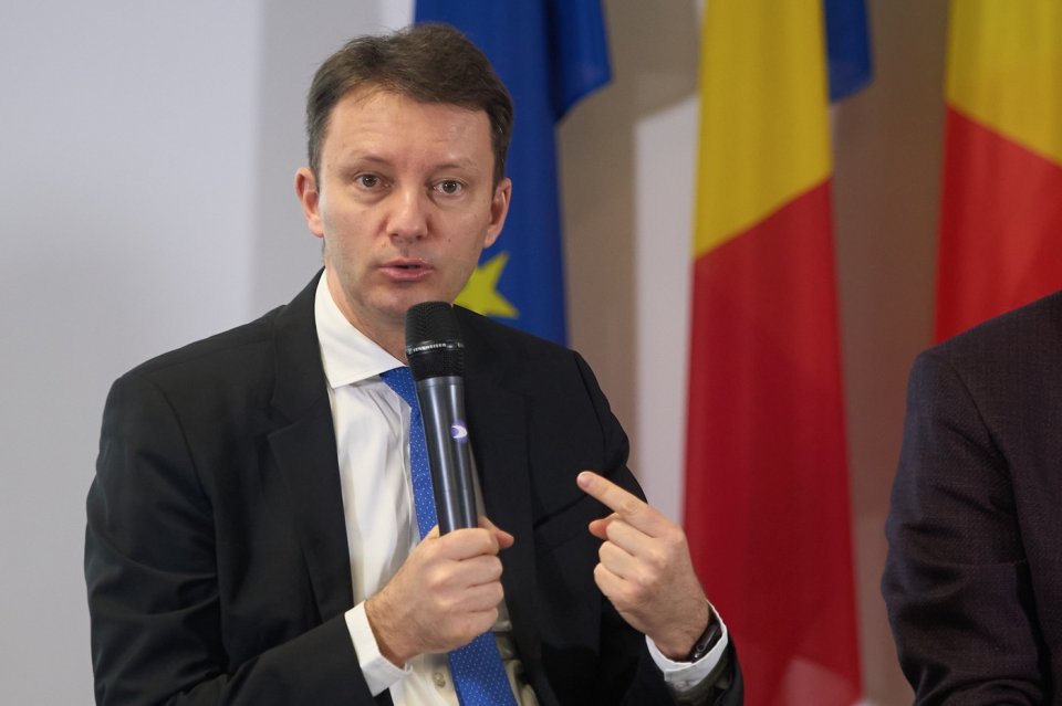Siegfried Mureșan, în timpul unei conferințe. 22 martie 2024