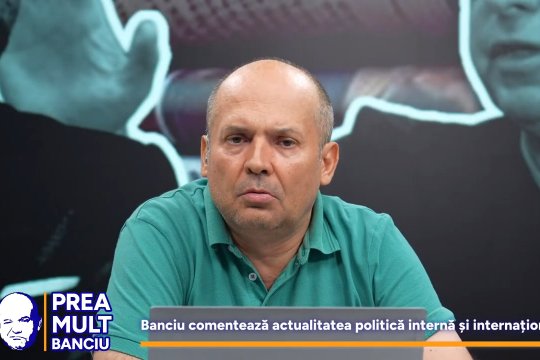 VIDEO| Prea Mult Banciu pe iAMnews.ro, 22 septembrie. Radu Banciu revine după weekend cu noi subiecte de pe scena politică românească