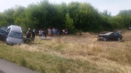 Planul Roșu, activat în Ialomița după un accident rutier. Un copil a fost transportat cu elicopterul SMURD