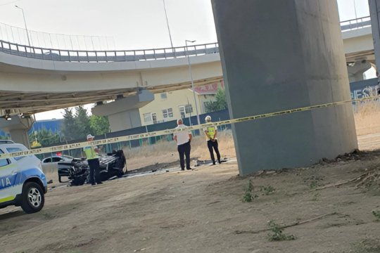 Ipoteză șocantă în cazul accidentului de la Berceni. Rudele spun că bărbatul ar fi vrut să se sinucidă
