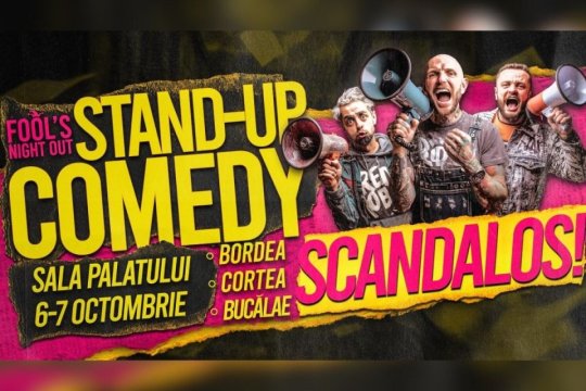 Cel mai mare show de stand-up al toamnei și-a anunțat line-up-ul complet. Nume scandaloase anunțate la Sala Palatului pe 6 și 7 octombrie