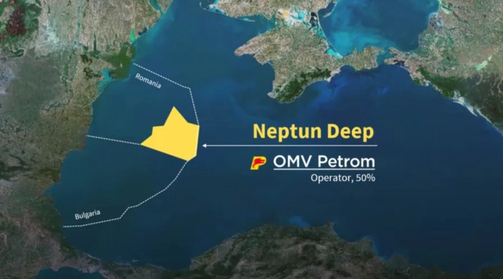 Perimetrul zonei de exploatare Neptun Deep