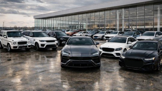 ANAF a sechestrat mașini de lux de sute de mii de euro. Proprietarii nu au putut justifica de unde au avut banii pentru bolizii cumpărați cu cash