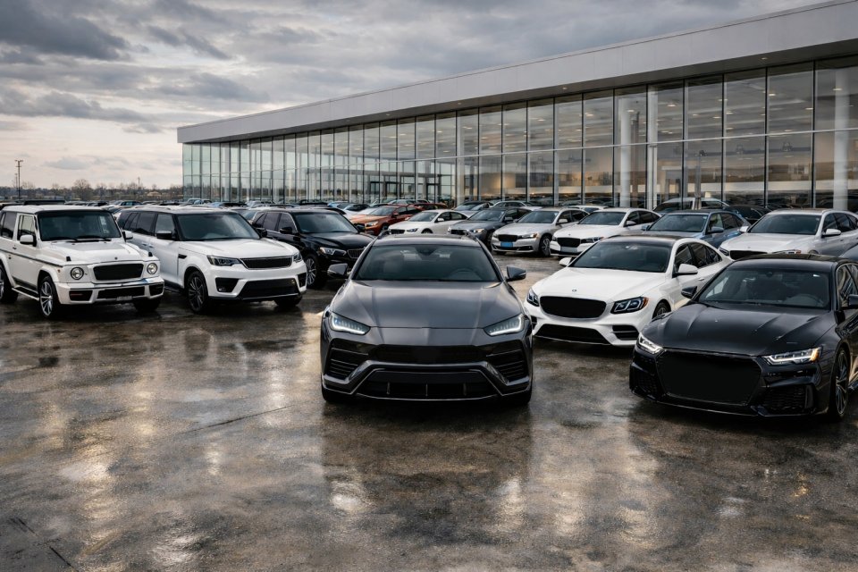 ANAF a pus sechestru pe autoturisme de lux