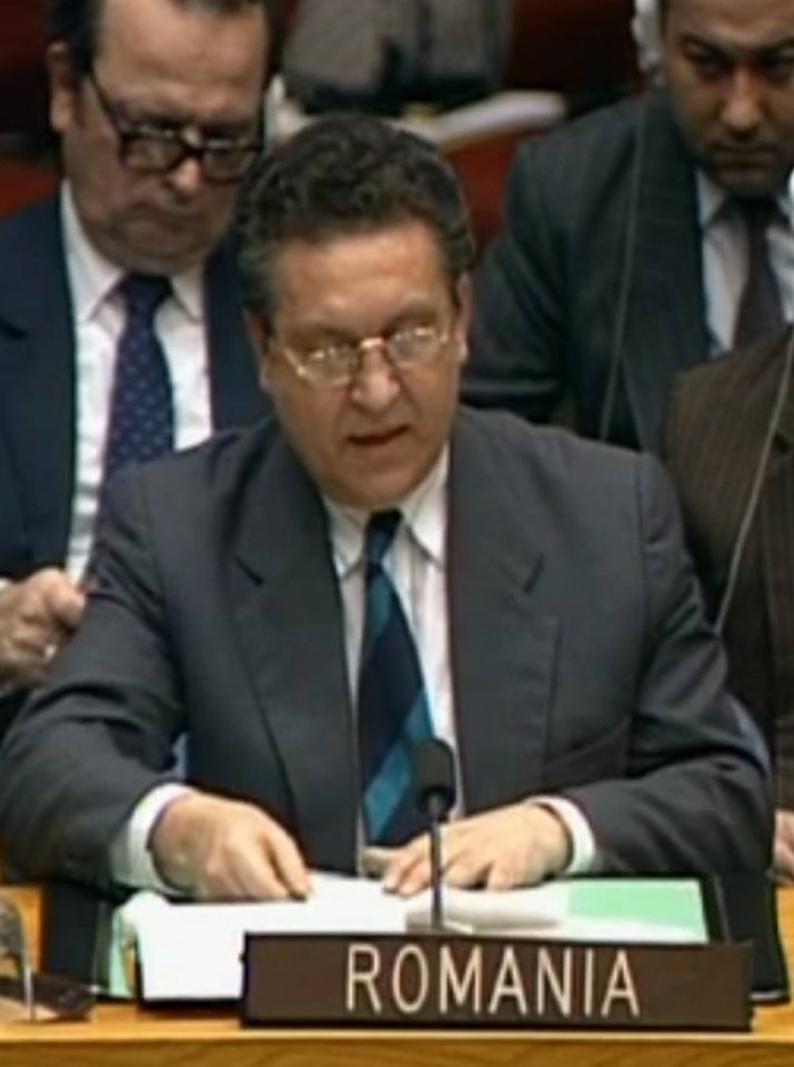 Aurel Dragoș Munteanu la ONU