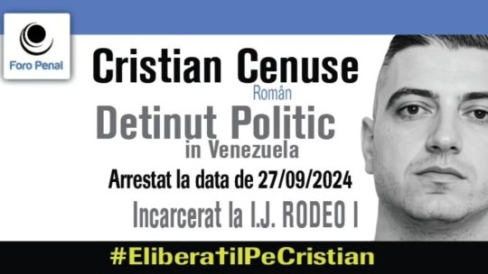 Românul deținut politic în Venezuela a fost eliberat după un an și va reveni în țară