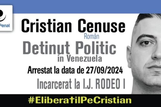 Românul deținut politic în Venezuela a fost eliberat după un an și va reveni în țară