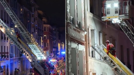 Incident grav într-o clădire rezidențială din Paris. Un etaj s-a prăbușit peste altul în timpul unei petreceri
