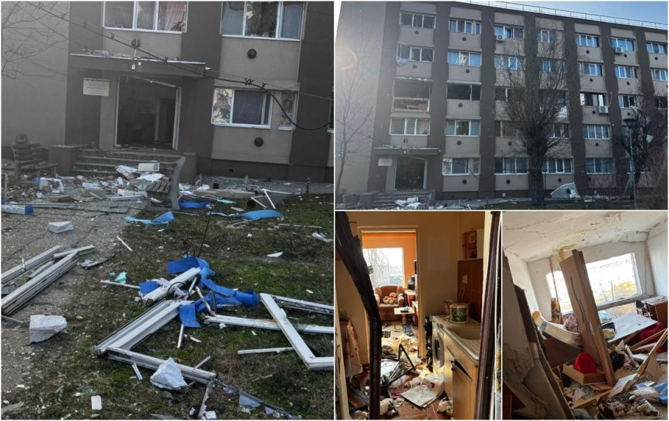 Explozie într-un apartament din Buzău