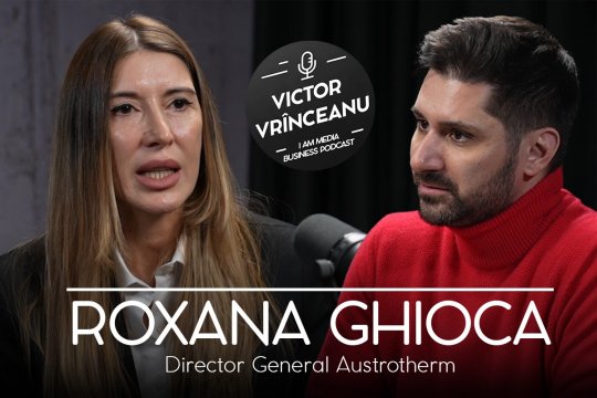 Podcastul I AM MEDIA BUSINESS deschide anul 2026 cu Roxana Ghioca. Directorul general Austrotherm România vorbește despre carieră și obiectivele noului an