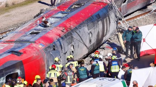 Român implicat în accidentul feroviar din Spania. Primele declarații despre momentele de după impact: ”Imagini de coșmar, de filme de groază”