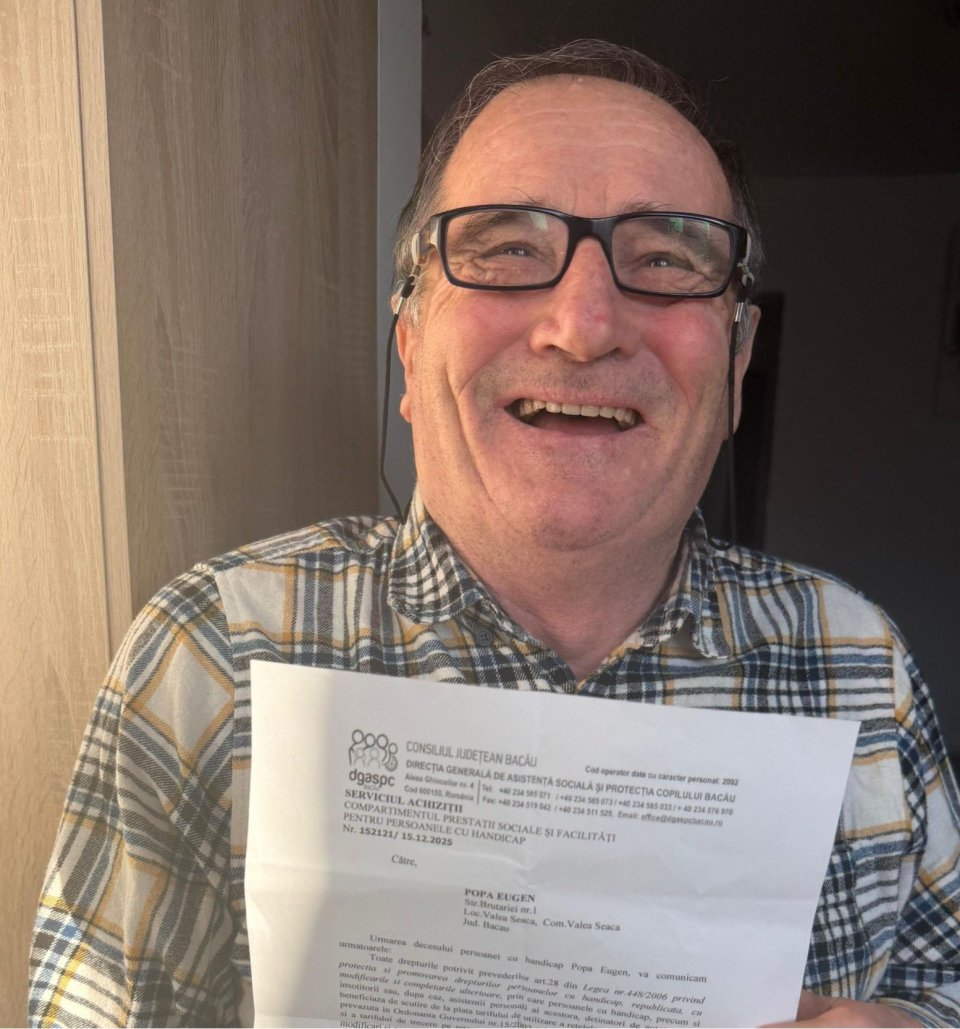 Bărbatul din județul Bacău declarat ”decedat” de către DGASPC