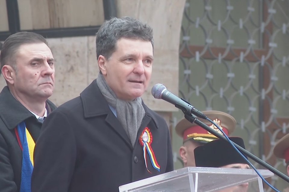 Nicușor Dan, președintele României, la Focșani