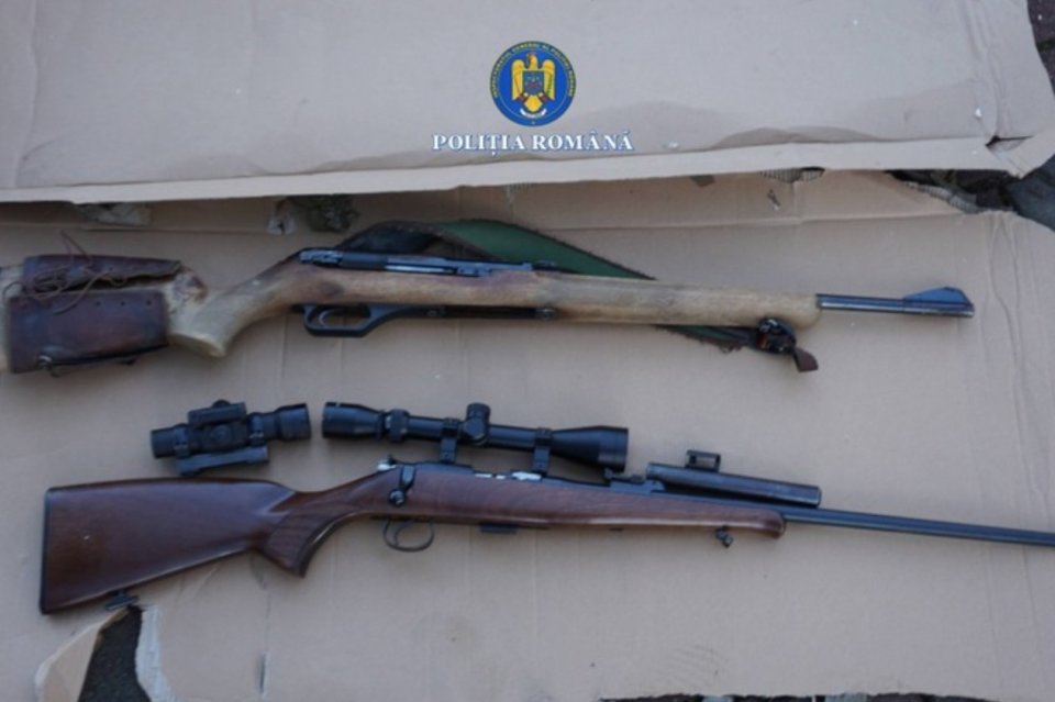 Arme confiscate de către autorități