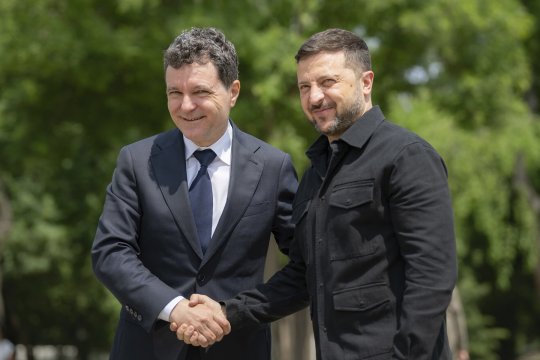 Zelenski anunță discuții cu Nicușor Dan privind cooperarea energetică: „Mulțumesc poporului român pentru sprijin”