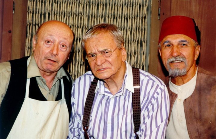 Marin Moraru (stânga), în ”Take, Ianke și Cadîr”