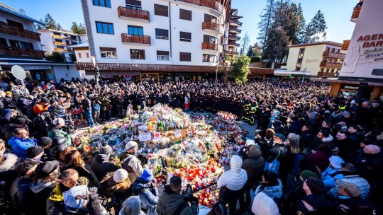 Zi de doliu național în Elveția după incendiul de Revelion. 40 de oameni au murit la Crans-Montana