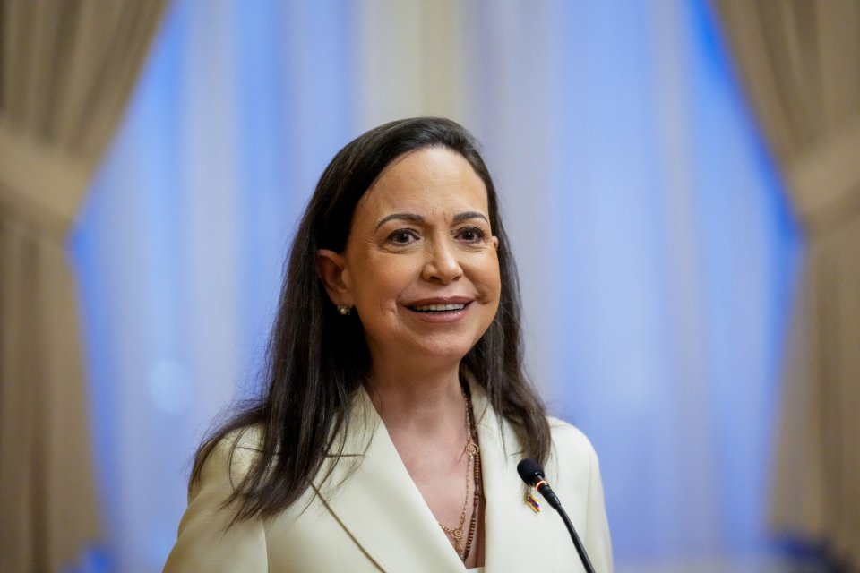 María Corina Machado, lidera opoziției din Venezuela și câștigătoarea Premiului Nobel pentru Pace