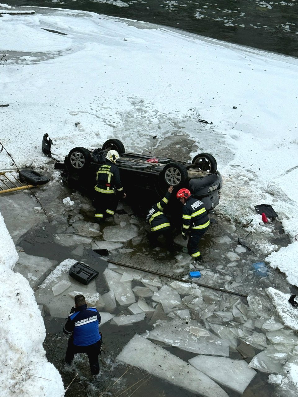Accident în Vatra Dornei