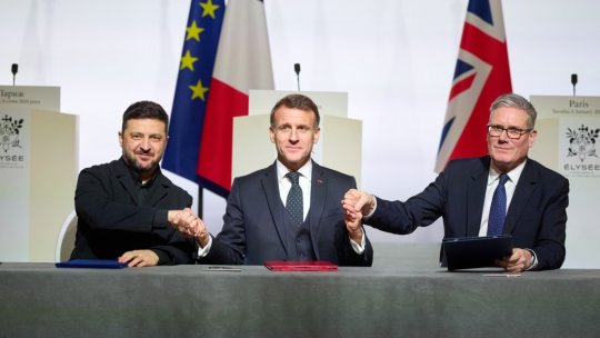 Emmanuel Macron: Franța ar putea trimite câteva mii de soldați în Ucraina pentru menținerea păcii. Ce au decis aliații la Paris