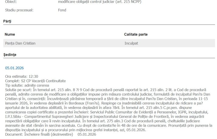 Decizie Curtea de Apel București