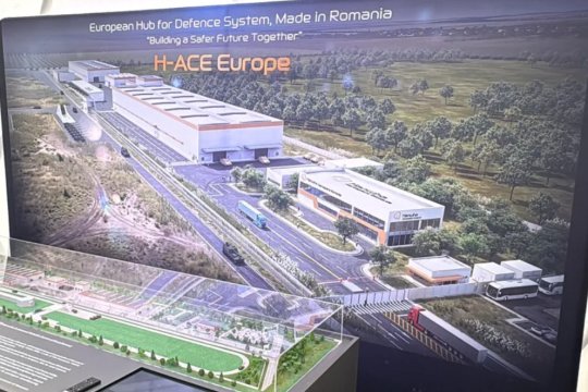 România devine centru european pentru tehnica militară Hanwha. Uzina de la Petrești a intrat în faza de construcție