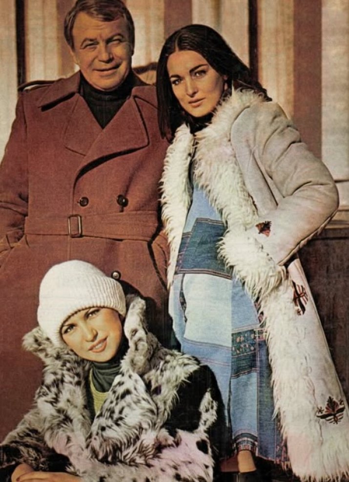 Octavian Cotescu, Tora Vasilescu și Maria Ploae, în 1977