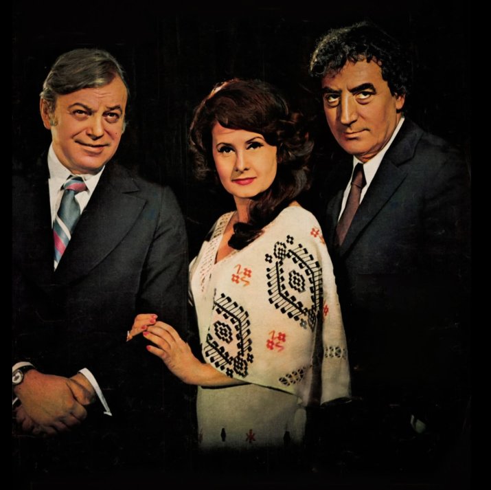 Octavian Cotescu, Stela Popescu Toma Caragiu, în 1975