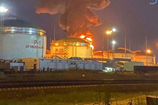 Atac asupra unui port strategic din sudul Rusiei. Două persoane au fost rănite în urma incidentului, cauzat de drone din Ucraina