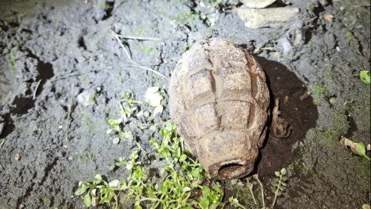 Alertă în zona Gării din Galați după descoperirea unei grenade. Pirotehniștii au intervenit de urgență