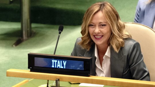 Italia cântărește opțiunea de a intra în Consiliul pentru Pace al lui Donald Trump. Giorgia Meloni anunță un posibil statut de observator