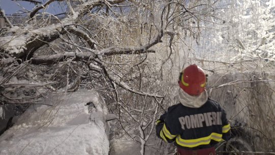Bucureștiul și 67 de localități din 21 de județe sunt afectate de ninsori și viscol. Autostrăzi și drumuri închise sau cu restricții, curse aeriene anulate, trenuri întârziate