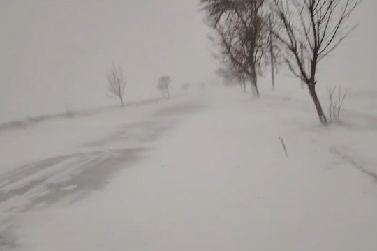 Bucureștiul și șase județe rămân sub avertizare cod portocaliu de ninsori și viscol