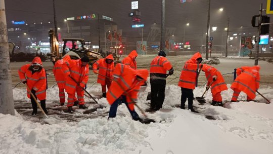 Ciprian Ciucu: ”Capitala nu este paralizată. Populația să nu iasă din casă dacă nu e neapărat nevoie”