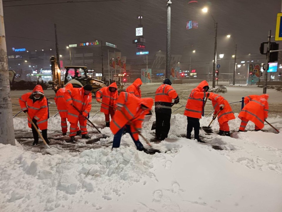 Deszăpezire în Capitală
