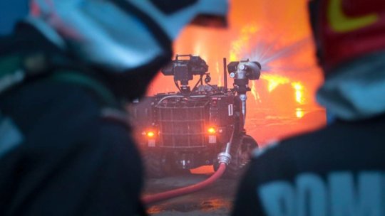 Incendiu la Spitalul Fundeni din Capitală: generator de rezervă cuprins de flăcări