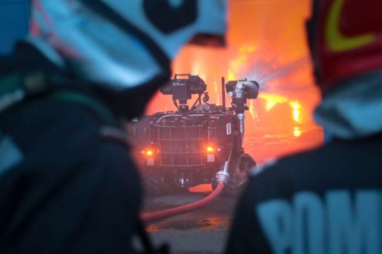 Incendiu la Spitalul Fundeni din Capitală: generator de rezervă cuprins de flăcări