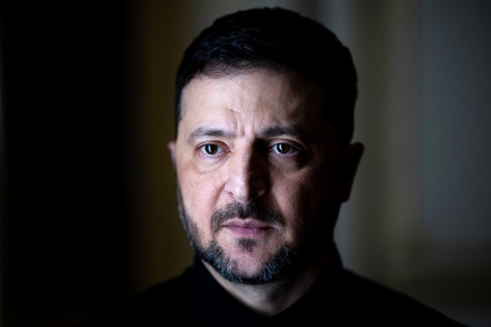 Volodimir Zelenski, președintele Ucrainei