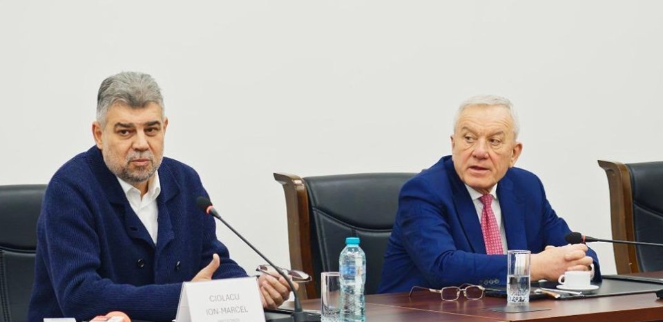 Primarul Buzăului, Constantin Toma, și fostul premier Marcel Ciolacu