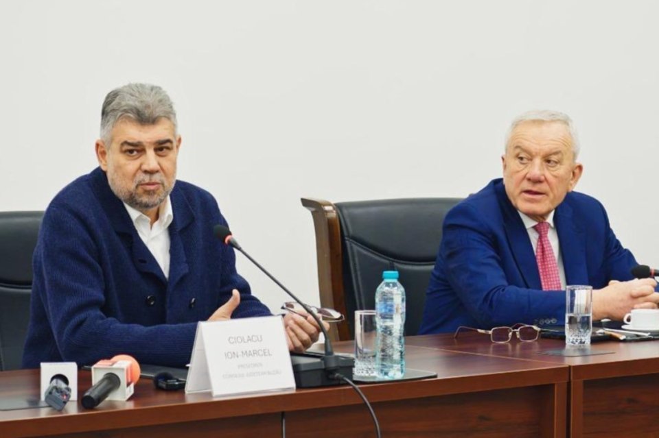Marcel Ciolacu și Constantin Toma au făcut „pace”