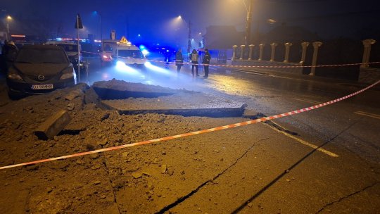 Avarie la rețeaua de gaze pe un bulevard din Craiova. Autoritățile au evacuat locuințe și au restricționat traficul