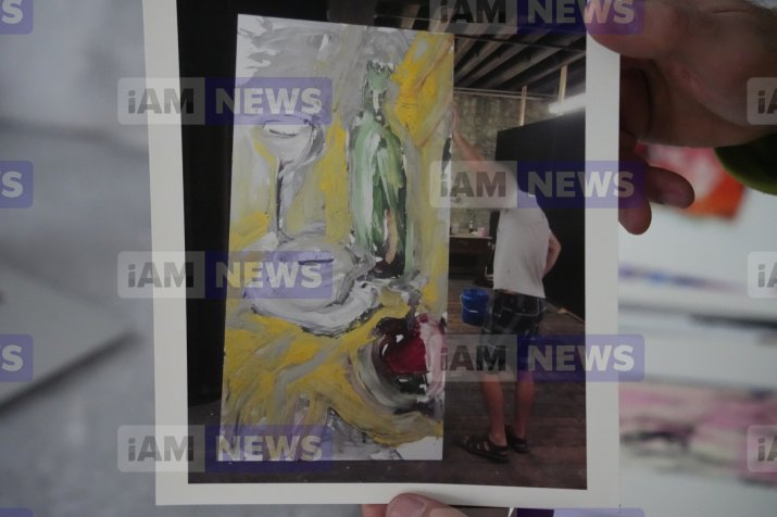 Lucrare artistică realizată de Ion Nicola