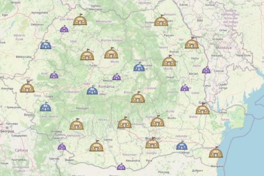 Unde sunt amplasate buncărele din România în caz de atac aerian. Multe au fost construite în perioada comunistă