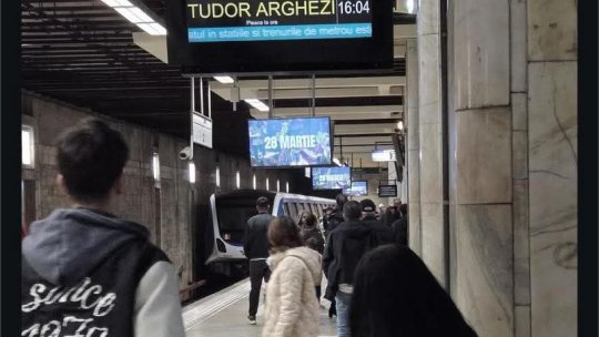 Tragedie la metrou, în stația Piața Unirii. Un tânăr a fost scos decedat de sub garnitura unui tren