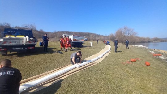 România sprijină Republica Moldova în gestionarea poluării de pe Nistru: echipe și echipamente trimise peste Prut