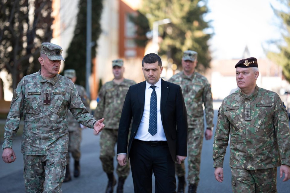 Radu Miruță, ministrul Apărării