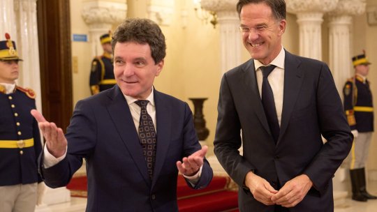 Nicușor Dan va discuta cu Mark Rutte la sediul NATO despre securitatea regională și Marea Neagră