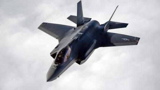 Avion de vânătoare F-35 american, aterizare de urgență după o posibilă lovitură iraniană