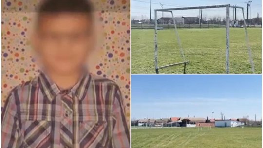 Sfârșit tragic pentru un băiat de 13 ani din Cenad. Medicii nu au mai putut să-l salveze după accidentul de pe terenul de fotbal